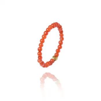 Tokai Family Southern Red Agate Rings Unisex
