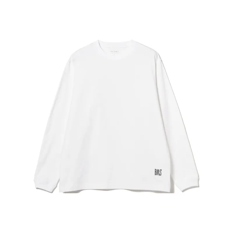 Beams Drop Shoulder Sleeve T Shirt Men's-0
