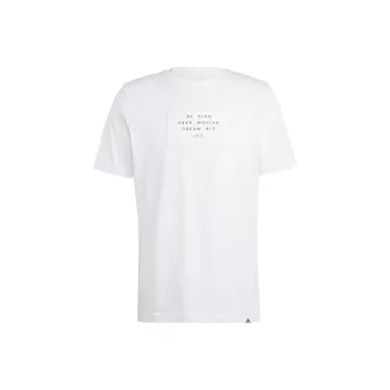 Adidas Lounge T Shirts Men White