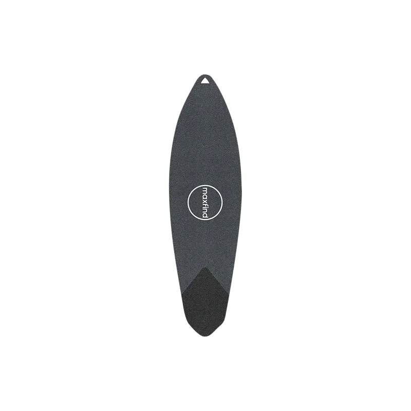 MAXFIND Double Kick Skateboard Fish Skateboard Land Surfboard Longboard Skateboard Sandpaper PVC-4