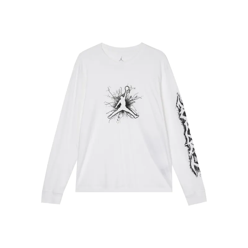 Jordan T Shirts Men White-0