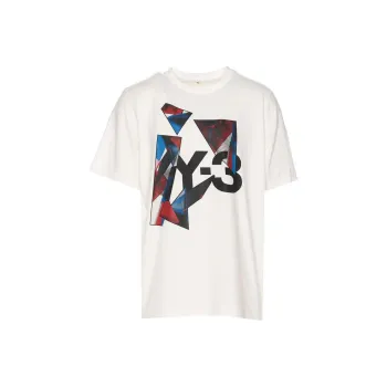 Y 3 Logo print T shirt