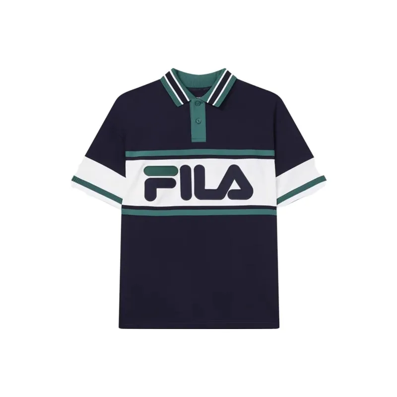FILA T Shirt Men's Secret Mirror Blue-0