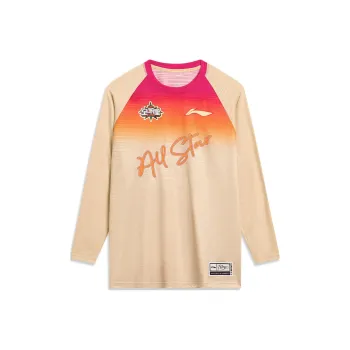 LiNing T Shirt Men's Milk Tea Yellow