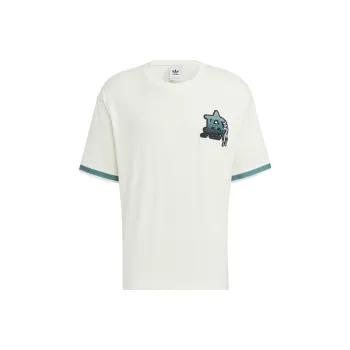 Adidas T Shirt Unisex White Marble