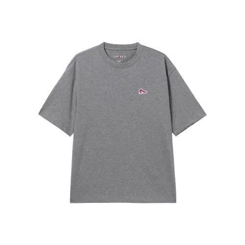 Jordan Set in Sleeve T Shirt Men's Gray