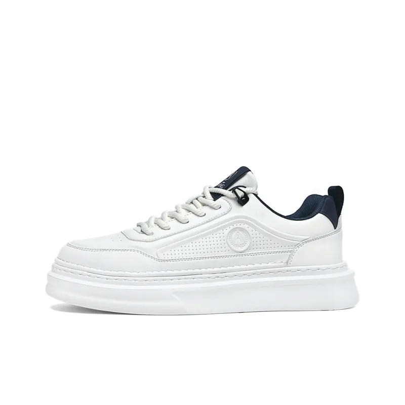 AOKANG Dunk Series Anti Slip Wear Resistant Lightweight Breathable Height Increasing Low Top Skateboard Shoes Men's-8