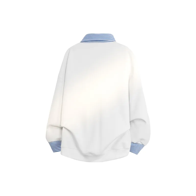Warrior Huichao Riding The Wind Collection Sweatshirt Unisex Heather Gray-5