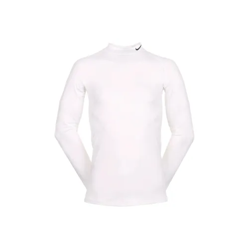 Nike Pro Men's Dri FIT Fitness Mock Neck Long Sleeve Top