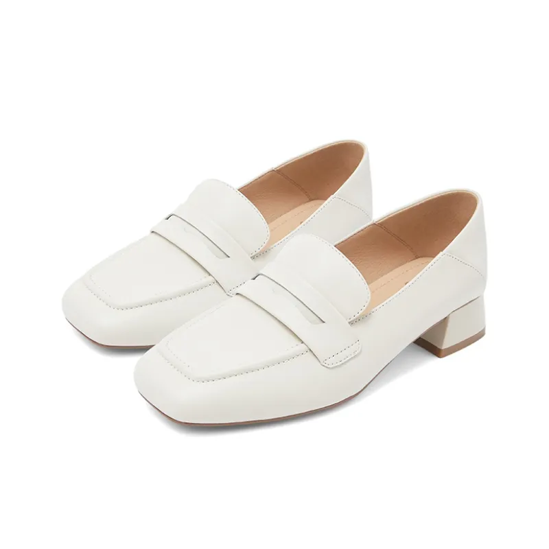 COMELY Loafers Women's Cream White, Night Sky-2