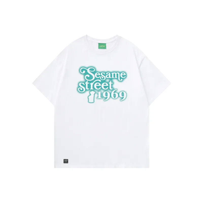 SESAME STREET Drop Shoulder Sleeve T Shirt Unisex-6