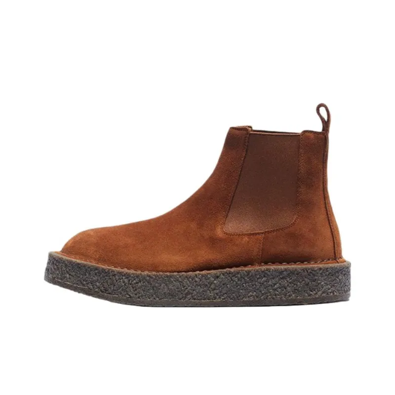 BUTTERO Short Chelsea Boots Men's-0
