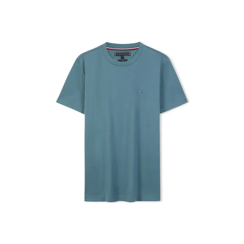 Tommy Hilfiger Logo embroidered T shirt-0