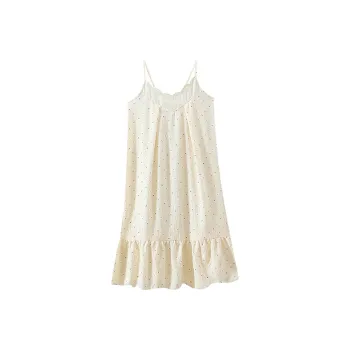 O'MESIK Nightgown Women's Apricot
