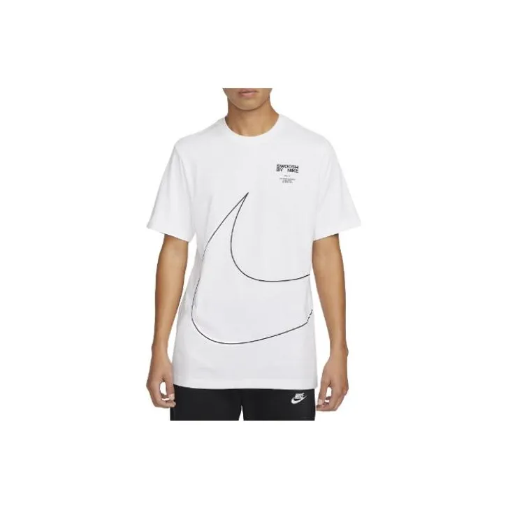 Nike T Shirts Men Bright White-0
