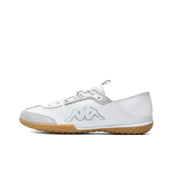 Kappa Back to Back Anti Slip Wear Resistant Low Top Casual Shoes Unisex White Gray