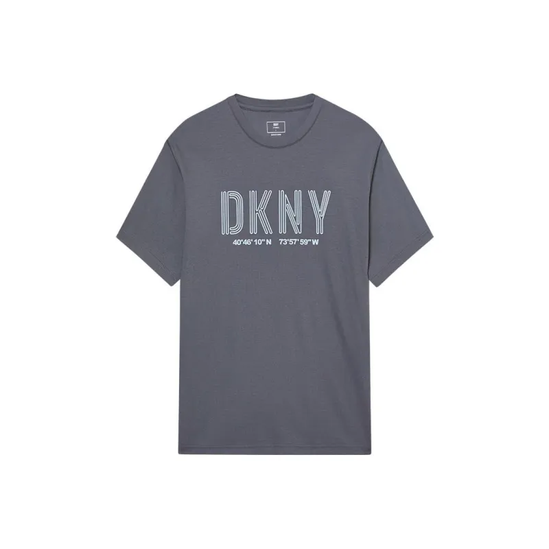 DKNY T-Shirts Men Dark Gray-0