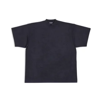 Balenciaga Women's Vintage Tab Oversized T Shirt