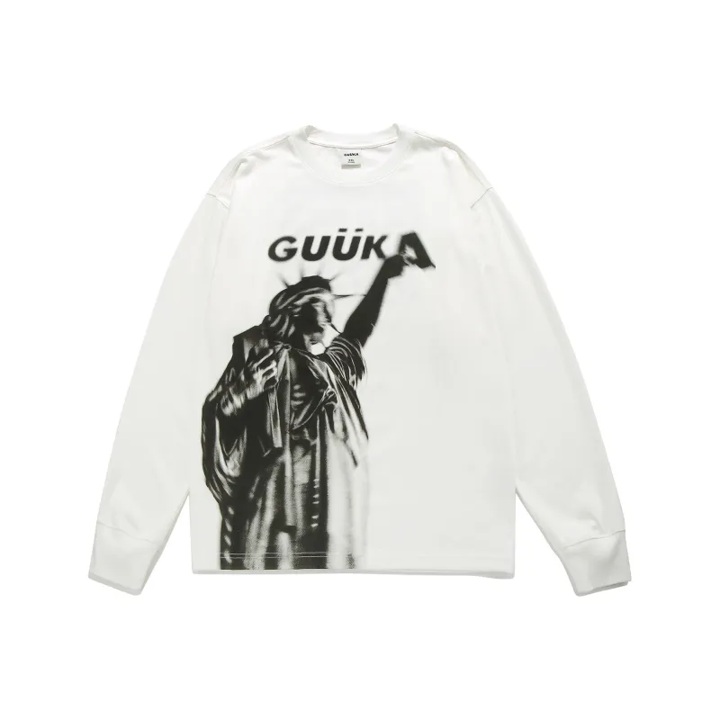Guuka T Shirts Unisex White-0