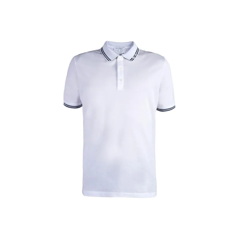 Ferragamo T-Shirts Men White-0