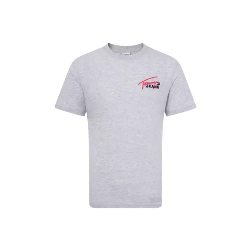 Tommy Hilfiger T-Shirts Men Gray PJ4