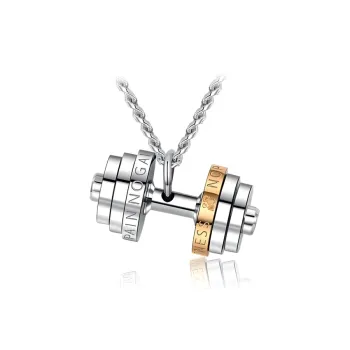 ROGA Titanium Steel Stainless Steel Necklaces Unisex
