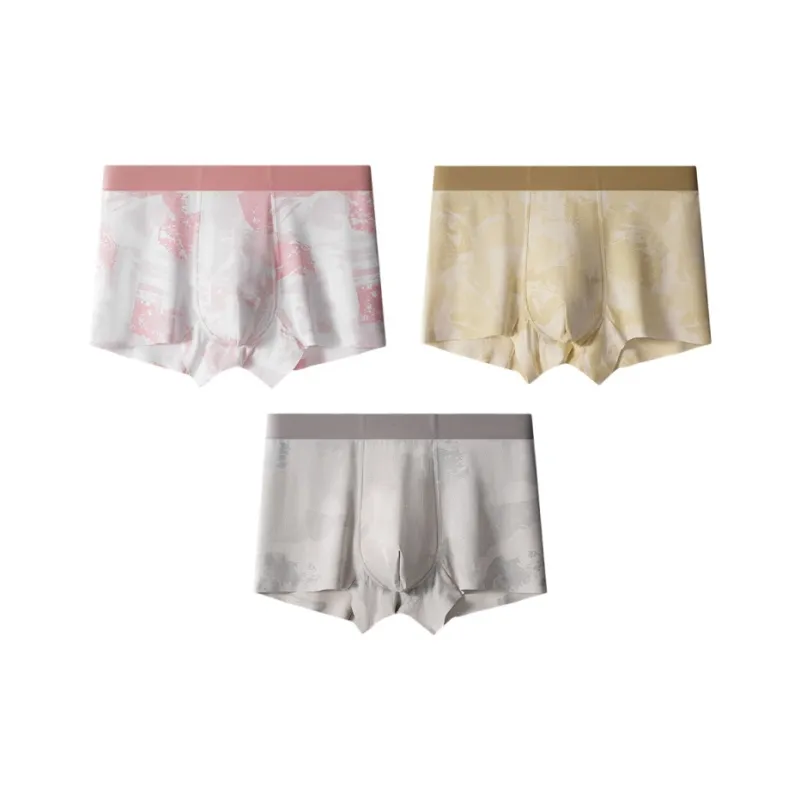 Qiao Ni Tong Underpants Men's 3 Pack-7