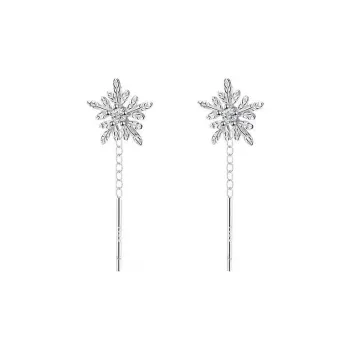 GIFT&CO Sterling Silver Drop Earrings Women's