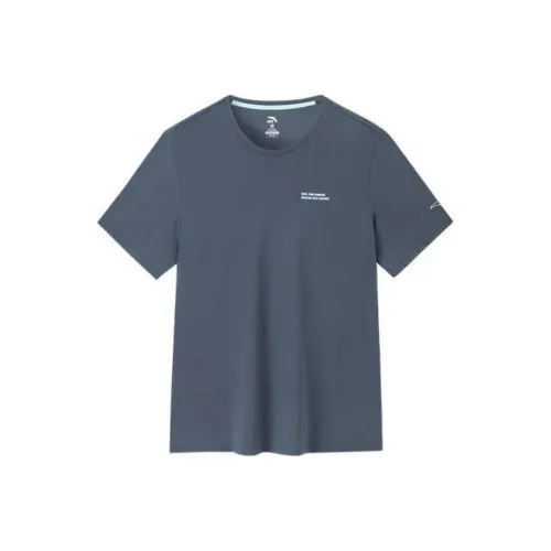 Anta Running Collection T Shirt Men's Dark Well Gray