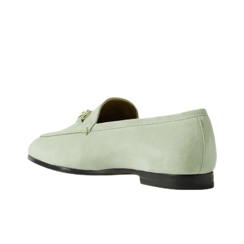 GUCCI Jordaan Casual Single Shoes Women's Light Green-1
