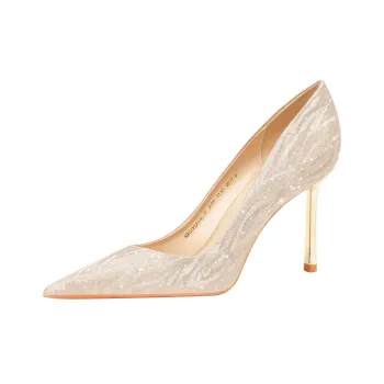 WEISHIBANGWEI Slim Heel High Heels Women's