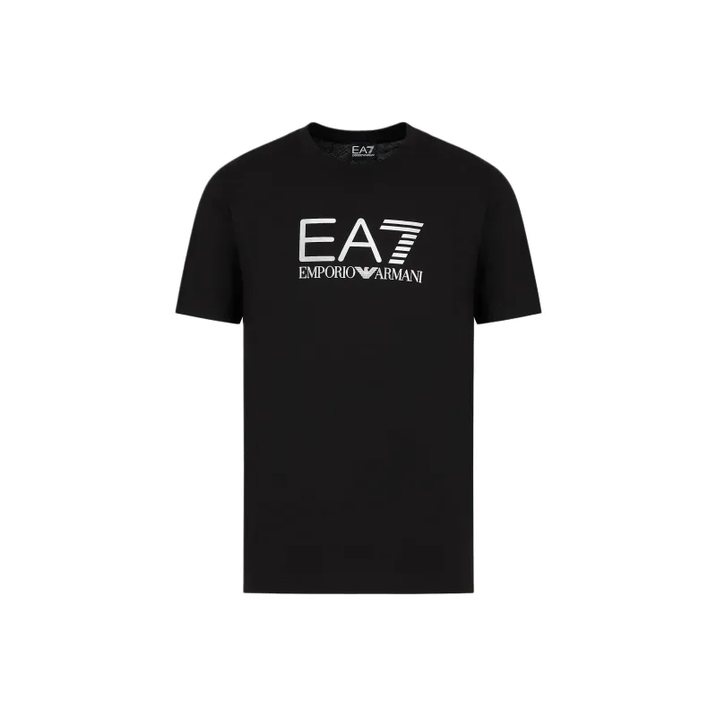 EMPORIO ARMANI Logo Lettering Crewneck T Shirt-0
