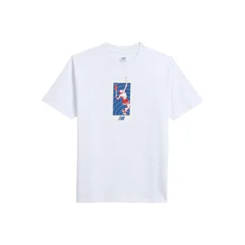 New Balance Coco Gauff Melbourne T Shirt T-Shirt Men's White