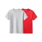 2 Pack (White Gray+Red)