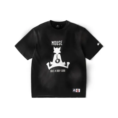 STARTER Tom And Jerry Series SS23 T-Shirts Unisex Black