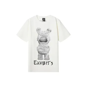 TCH T Shirts Unisex White With Silver Logo