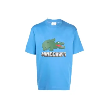 LACOSTE SS22 T Shirt Unisex Blue