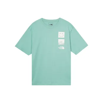 THE NORTH FACE T Shirt Men's Mustard Green