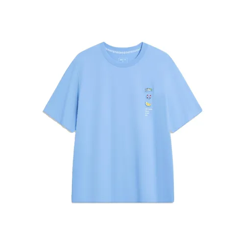 LiNing x LEAGUE OF LEGENDS Sports Life Collection T Shirt Men's Light Sea Blue