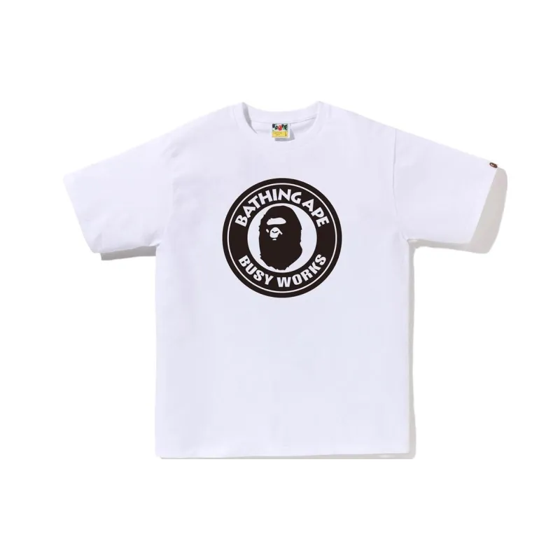 Bape Bicolor Busy Works Tee-0