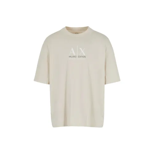 ARMANI EXCHANGE SS24 Drop Shoulder Sleeve T Shirt Men's