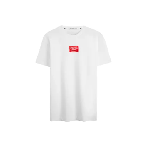 CALVIN KLEIN T Shirt Men's Moon White