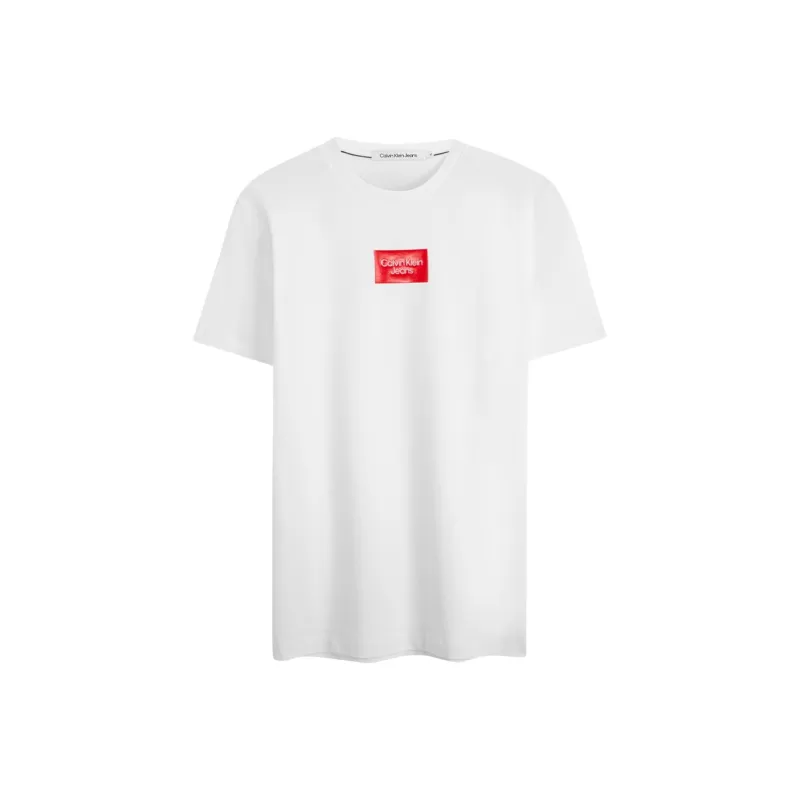 CALVIN KLEIN T Shirt Men's Moon White-0