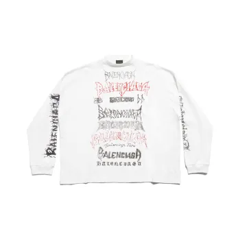Balenciaga Diy Metal Longsleeve Medium Fit T Shirt
