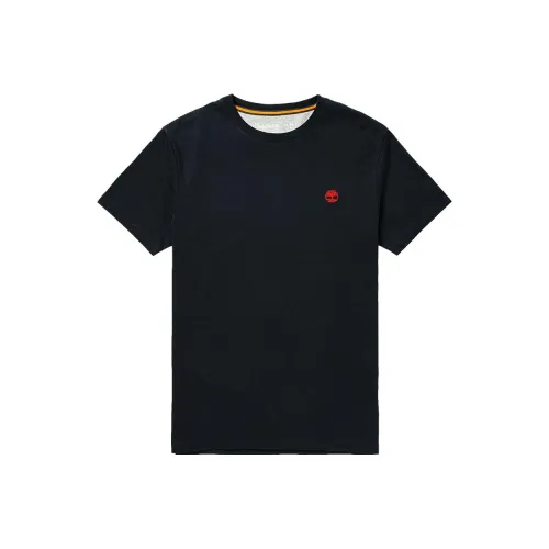 Timberland T-Shirts Men Dark Royal Blue