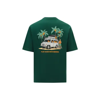 Reebok T Shirts Unisex Green