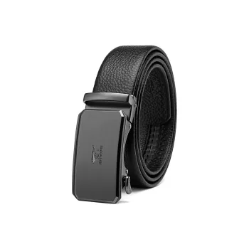 SEPTWOLVES Cow Leather Belts Men's Width  3.5cm