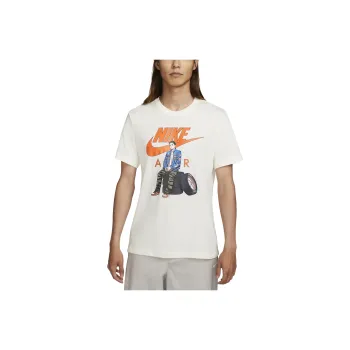 Nike T Shirts Men Light Ivory