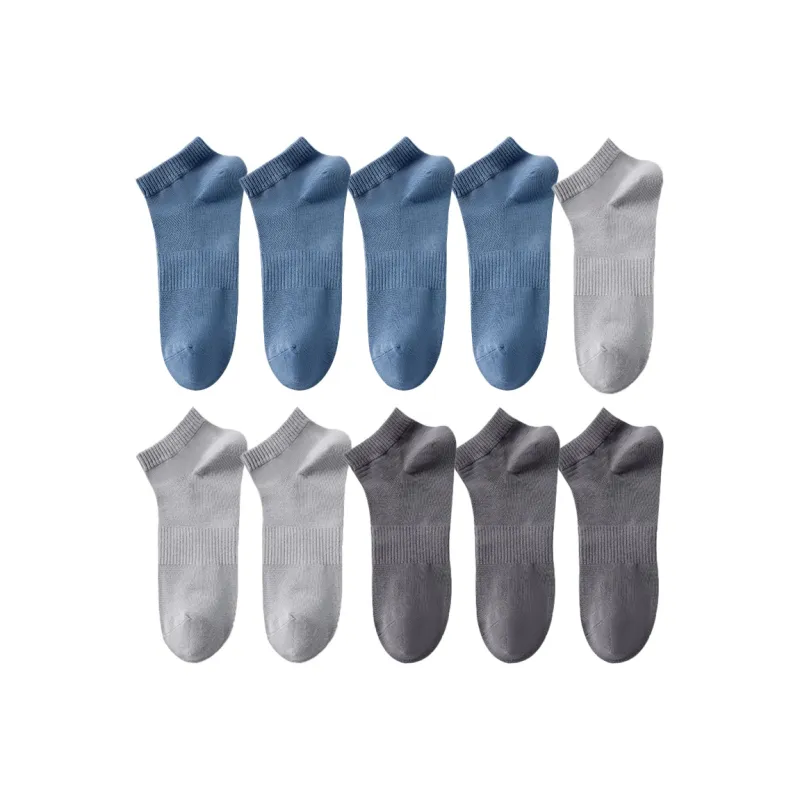 Cotton Gene Ankle Socks Men's Combo Set-19