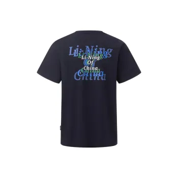 LiNing T Shirts Unisex Black